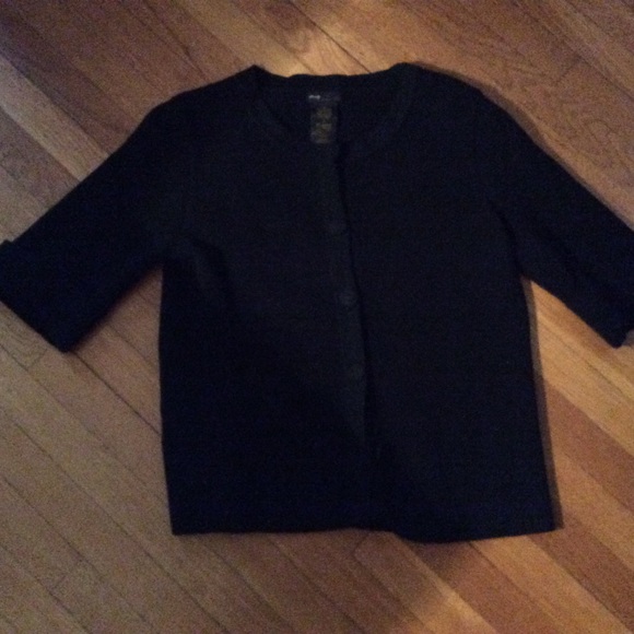 Vintage style black cardigan - Picture 2 of 3