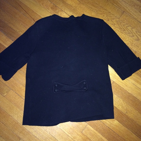 Vintage style black cardigan - Picture 3 of 3