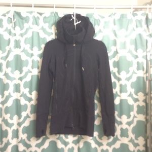 Lulu lemon black zip up