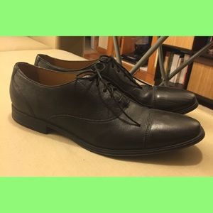Men's Cole Haan Cap-Toe Oxford Dress Shoes - Black