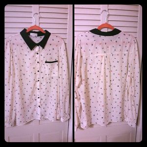 Forever 21 Plus Button up Blouse
