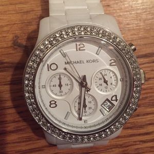 Michael Kors White Watch