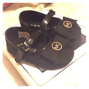 Michael Kors infant girl black flats