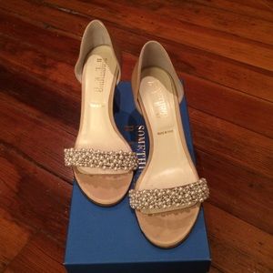 Something Bleu Oyster Bed d'Orsays from BHLDN