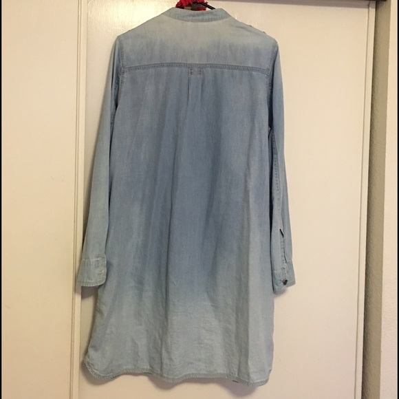 Denim Top Blouse - Picture 4 of 4