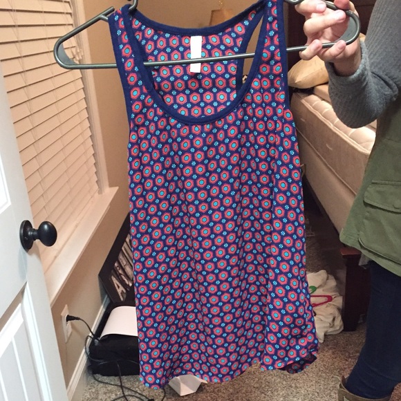 Racer back tank top