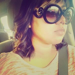 Authentic Prada Baroque Sunglasses in black