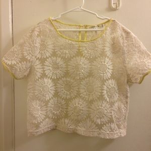 SOLD Flower shirt