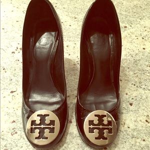 Authentic Tory Burch Maddie Heels Size 5.5