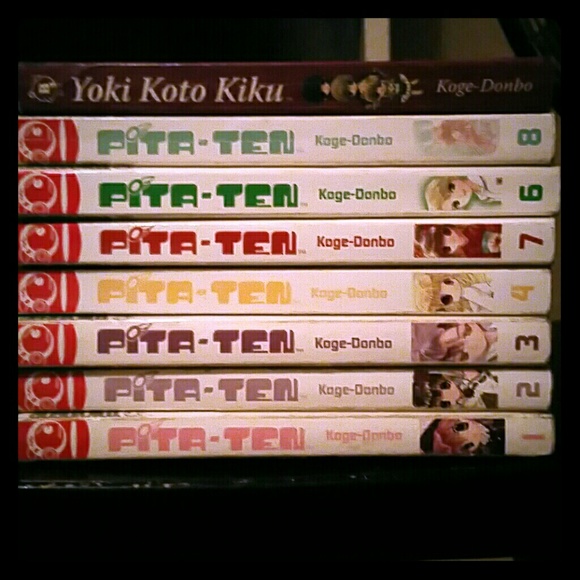 Pita-Ten Vol 1,2,3,4,6,7,8 + Yoki Koto Kiku