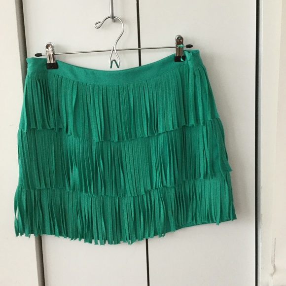 Zara Fringe Skirt - Medium