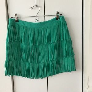 Zara Fringe Skirt - Medium