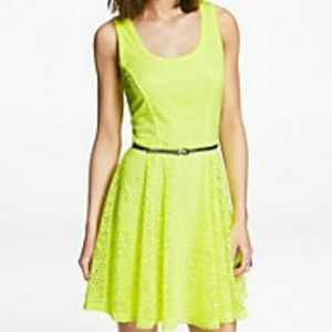 EXPRESS CROCHET OVERLAY DRESS