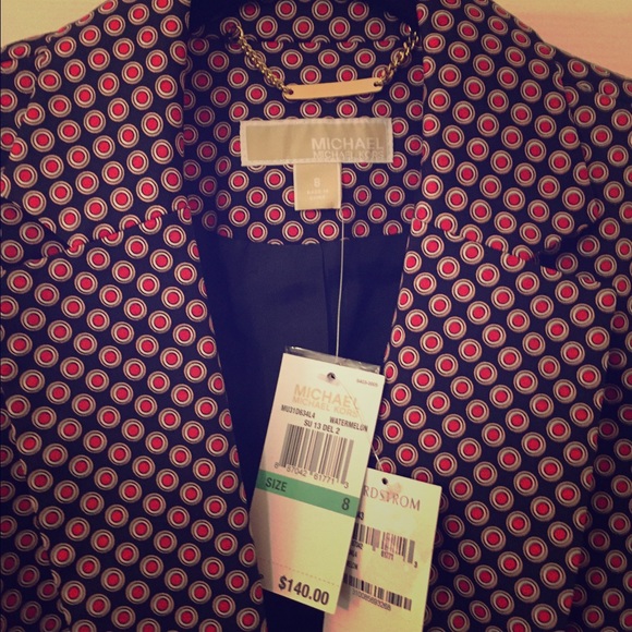 MICHAEL Michael Kors Jackets & Blazers - MICHAEL Michael  KORS Circles Blazer 8 NWT