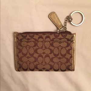 2 Coach change purse