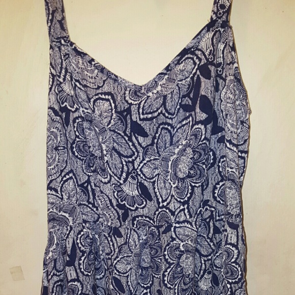 Blue Flower Dress