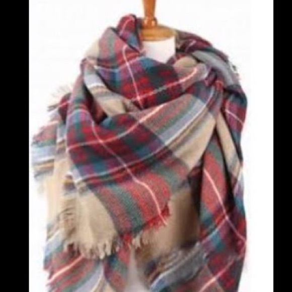 Oversized Tartan Scarf - Picture 1 of 1