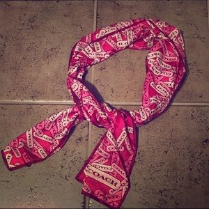 NWT💥 Authentic Silk Coach Scarf