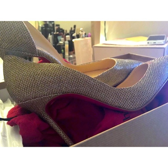 SOLD NEW Christian Louboutin Pigalle Glitter Pumps - Picture 4 of 4