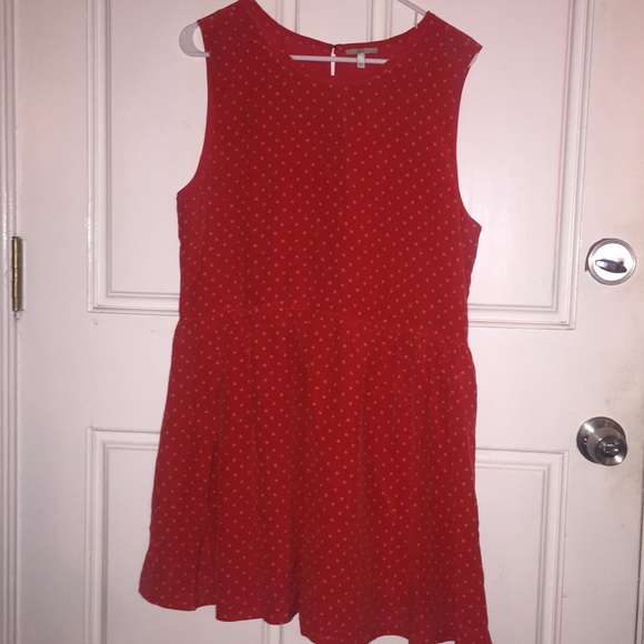Joie Red Polka Dot Dress