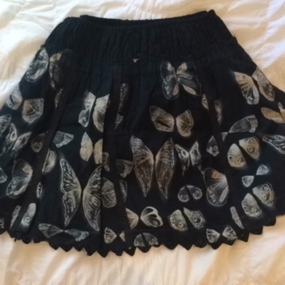 Free people butterfly skirt