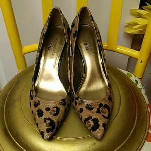 Anne Klein Iflex cheetah Print Shoes
