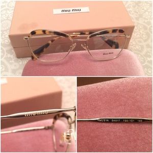 Miu miu eyeglass frame