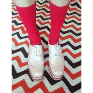 ❣Jeffery Campbell Go For Brogue platforms !!❣