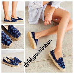 Soludos Platform Espadrille Batik Medallion