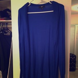Royal blue cardigan