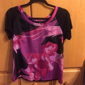 Black and Purple New York & Company Top