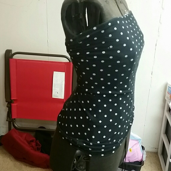 Polka Dot Tube Top - Picture 4 of 4