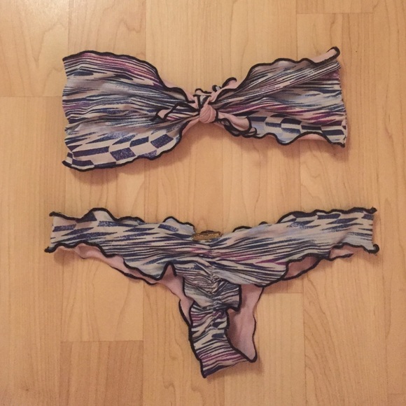 San Lorenzo Reversible Ruched Brief Set