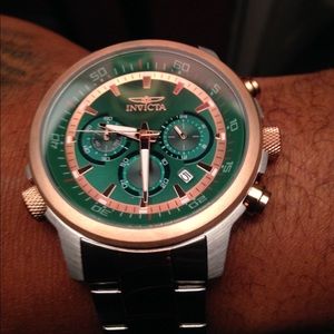 Invicta Signature II Two tone Rose Gold inBox $130