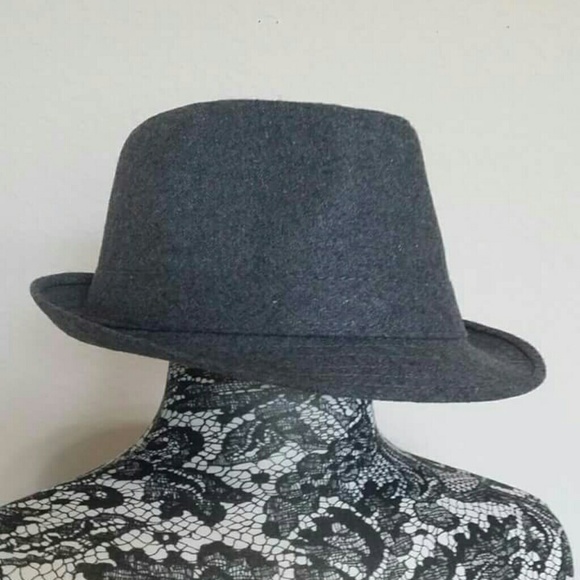 Gray Fedora Hat