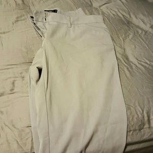 White grey slacks