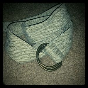 Khaki D Ring Belt