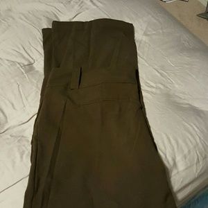 Brown slacks