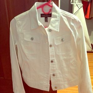 Ralph Lauren white Jean jacket
