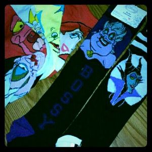 7pc Disney Villan Socks