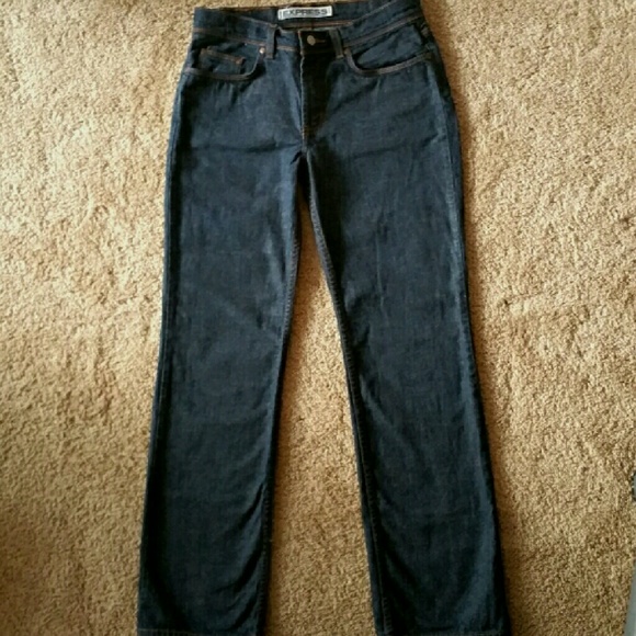 EXPRESS Jeans Y2K Size 5/6R Dark Wash - Picture 1 of 4