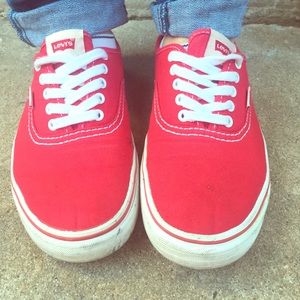 Levi's canvas shoes *on hold till Tues*