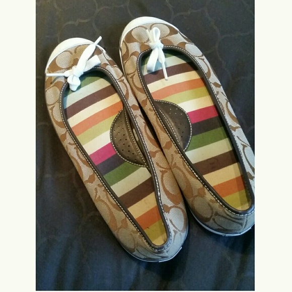 Coach Melissa Flats