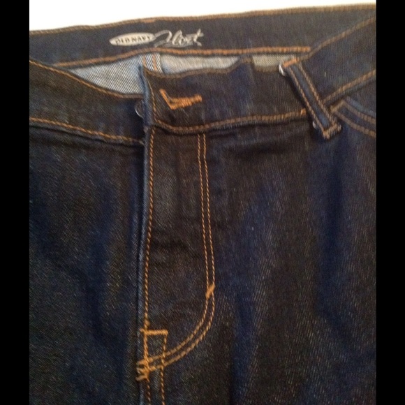 Old Navy The Flirt Capri's 14 R Dark Rinse