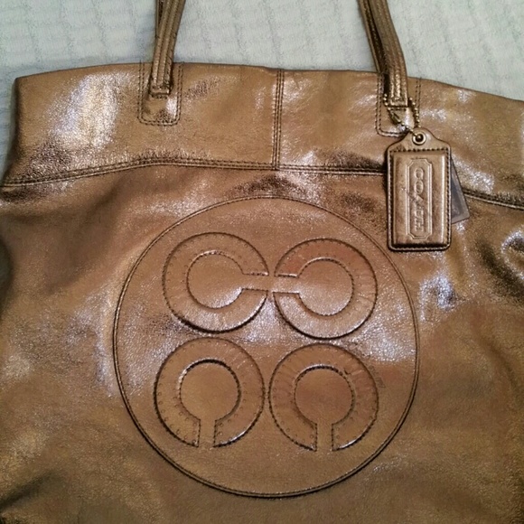 ☆☆HOLD@lucky38☆☆Authentic Coach totebag