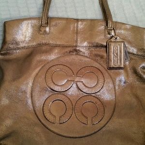 ☆☆HOLD@lucky38☆☆Authentic Coach totebag