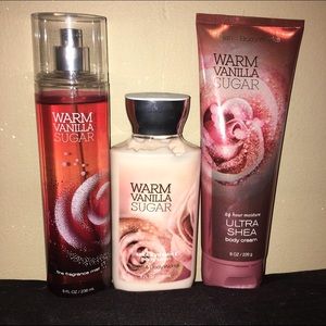 NWOT Warm Vanilla Sugar Set🍦✨