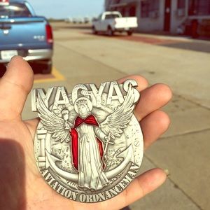 Navy AO coins