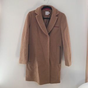 Asos petite tan coat