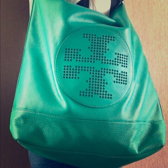 Tory Burch Kip leather Hobo bag